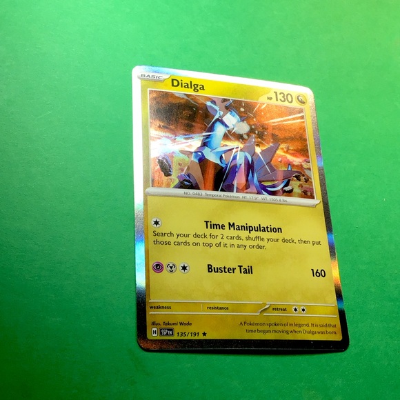 2024 DIALGA 135/191 HOLO RARE SURGING SPARKS MINT CONDITION - Picture 1 of 3